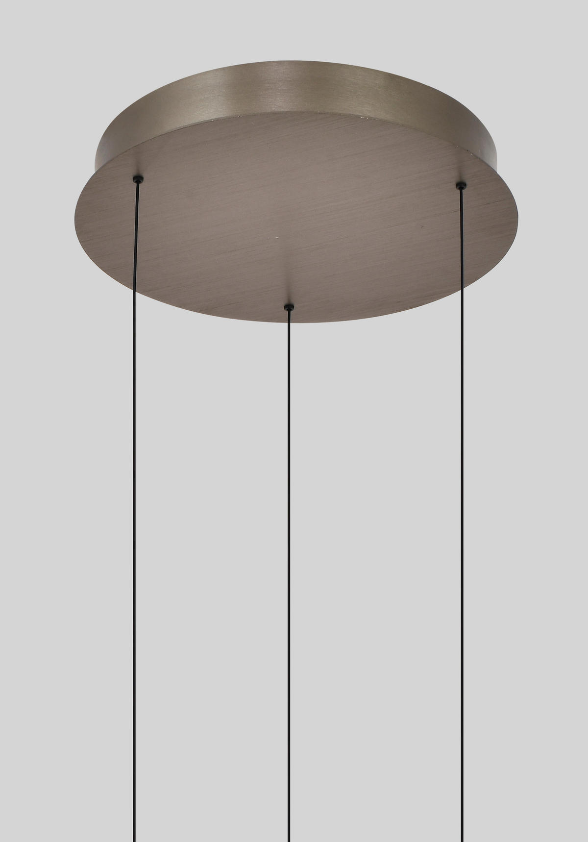LED-HÄNGELEUCHTE Valensole 42,5/150/42,5 cm  - Bronzefarben, Design, Metall (42,5/150/42,5cm)