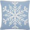 ZIERKISSEN  45/45 cm   - Blau, KONVENTIONELL, Textil (45/45cm) - X-Mas