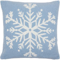 ZIERKISSEN  45/45 cm   - Blau, KONVENTIONELL, Textil (45/45cm) - X-Mas