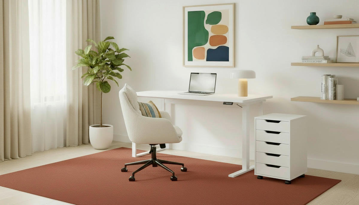 ROLLCONTAINER 40/68/40 cm  - Weiss, Modern, Holzwerkstoff/Kunststoff (40/68/40cm) - Livetastic