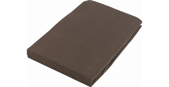 SPANNLEINTUCH 100/200 cm Jersey  - Braun, Basics, Textil (100/200cm) - Esposa
