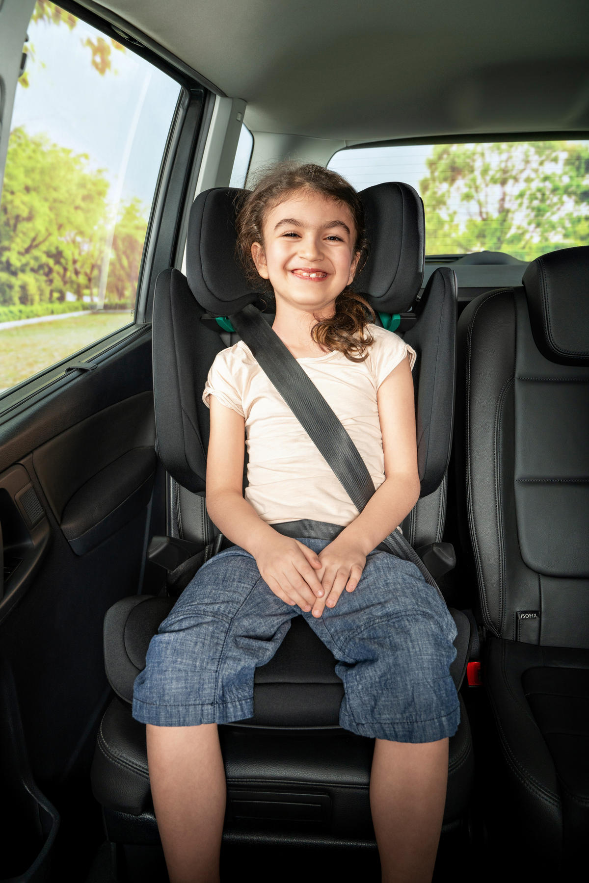 KINDERAUTOSITZ Kidfix i-Size  - Grau, Basics, Kunststoff/Textil (48/63-83/42cm) - Britax Römer