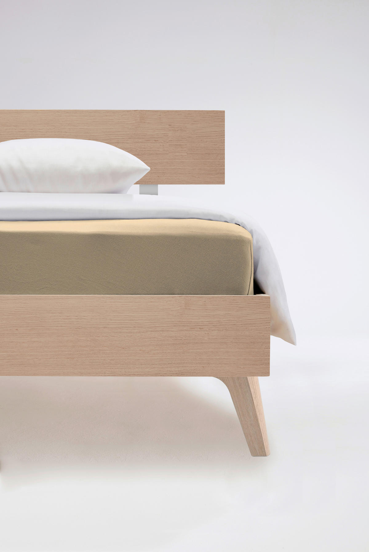 ELASTICKÉ PROSTĚRADLO, světle hnědá, 120/200 cm - světle hnědá, Basics, textil (120/200cm) - Fleuresse