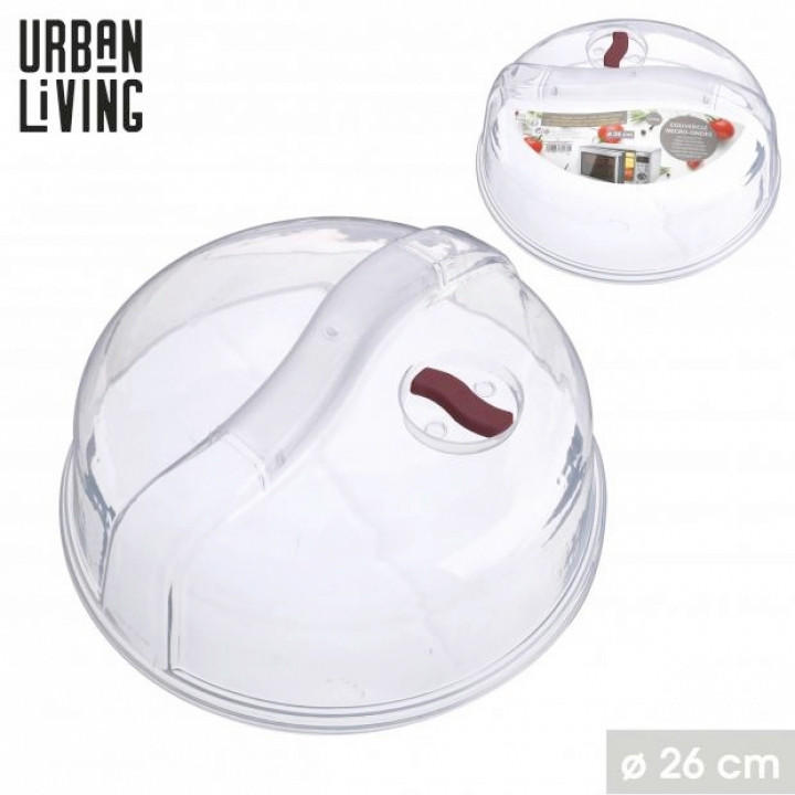 POKROV MIKROVALOVNE PEČICE        25/10 cm      - prosojno, Basics, umetna masa (25/10cm)