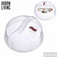 POKLOPAC ZA MIKROVALNU PEĆNIC    - prozirno, Basics, plastika (25/10cm)