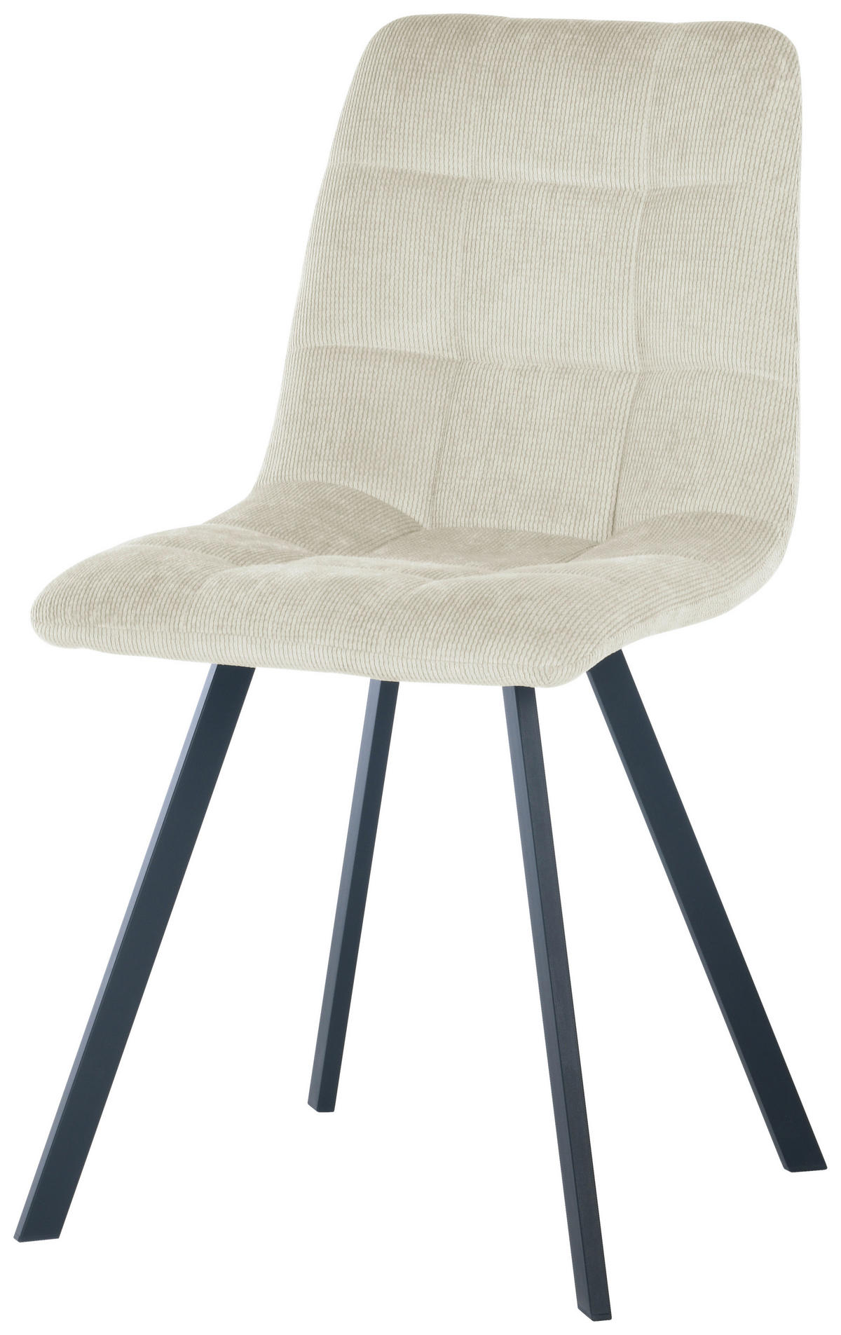 ŽIDLE, béžová - černá/béžová, Design, kov/textil (45/88/54,5cm) - Carryhome