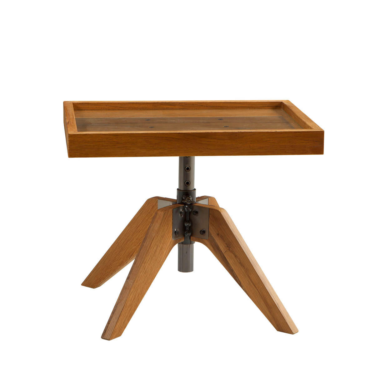 NACHTTISCH 52/34-53/42 cm Wildeiche massiv  - Eichefarben, Design, Holz (52/34-53/42cm) - Hasena