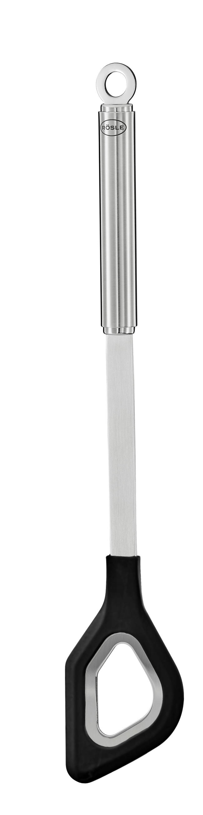 KOCHLÖFFEL  - Schwarz, Basics, Metall (33/5,5/1,5cm) - Rösle