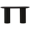 KONSOLE in Holzwerkstoff 130/40/72 cm    - Schwarz, Design, Holzwerkstoff (130/40/72cm) - Livetastic