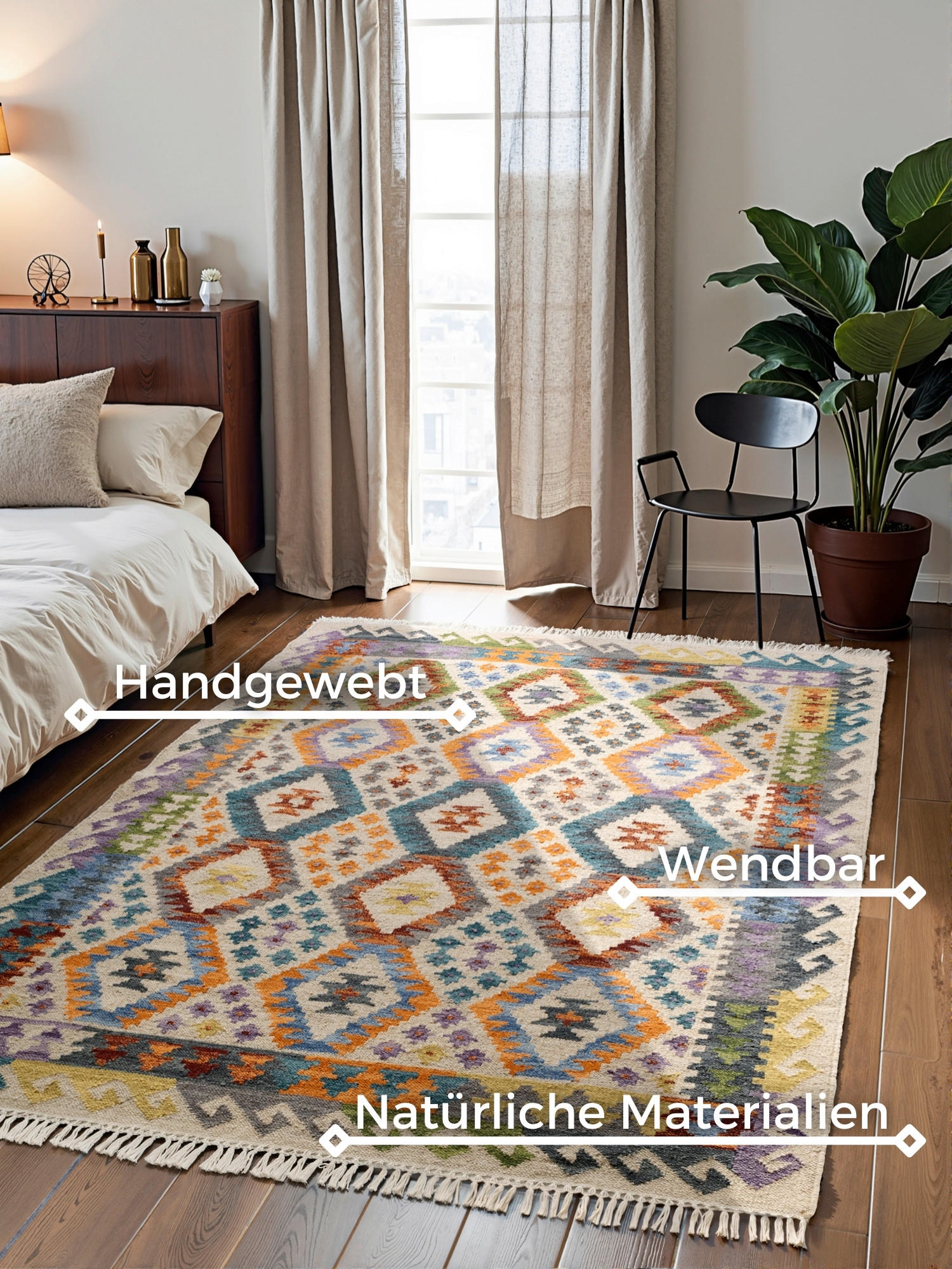 ORIENTTEPPICH 120/170 cm Kamal Creme, Multicolor  - Multicolor/Creme, Design, Textil (120/170cm)