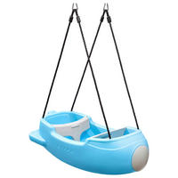 SCHAUKEL  - Blau/Grau, Konventionell, Kunststoff (47,6/95,9/33,7cm)