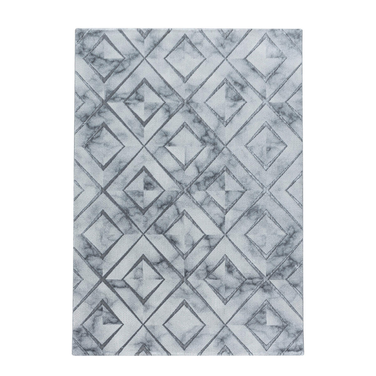 VÄVD MATTA 140/200 cm Naxos 3811 silber  - silver, Design, textil (140/200cm)