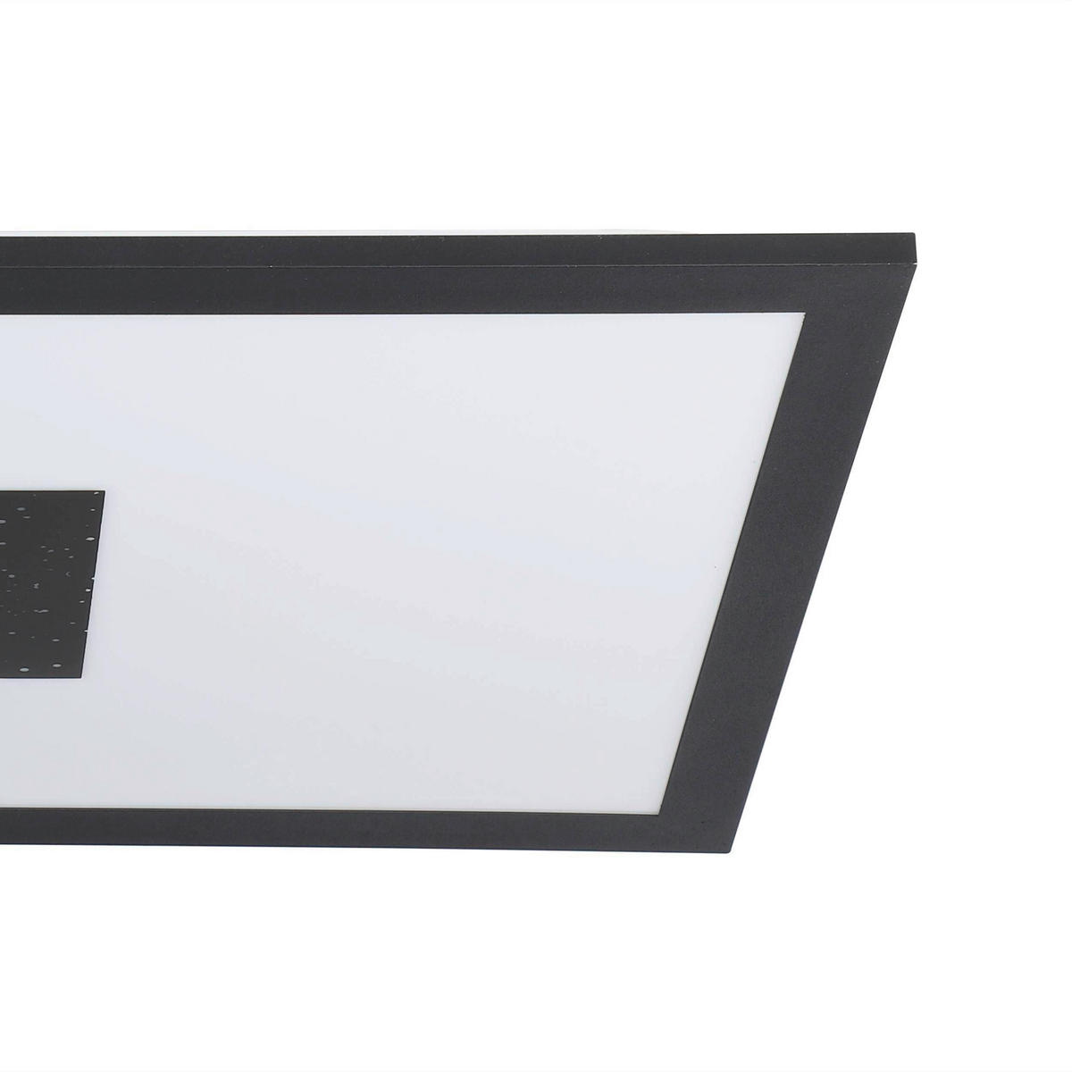 LED-DECKENLEUCHTE 59,5/29,5/5 cm   - Schwarz/Weiß, Basics, Kunststoff/Metall (59,5/29,5/5cm) - Eglo
