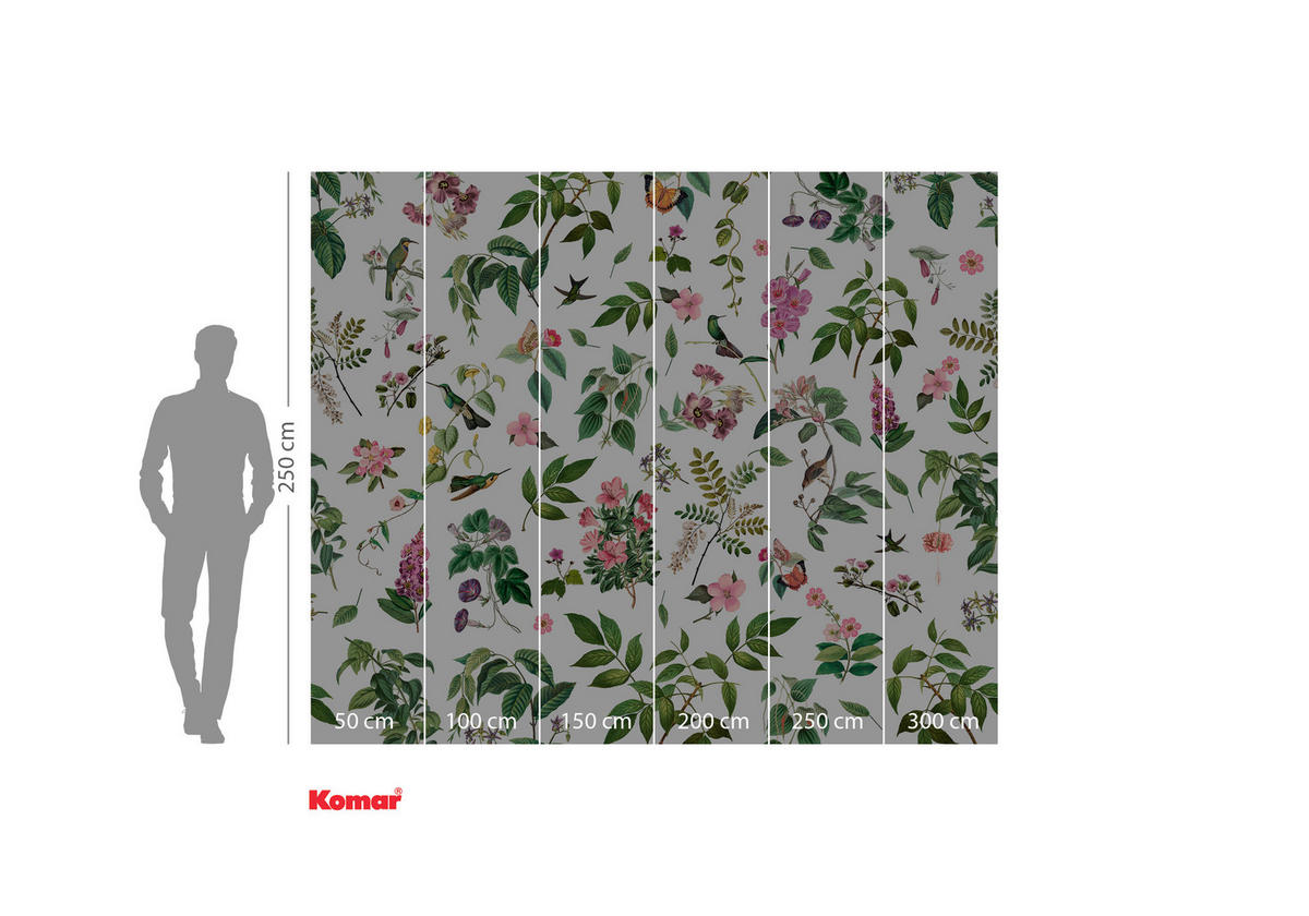 VLIESTAPETE - Multicolor, Basics (300/250cm) - Komar