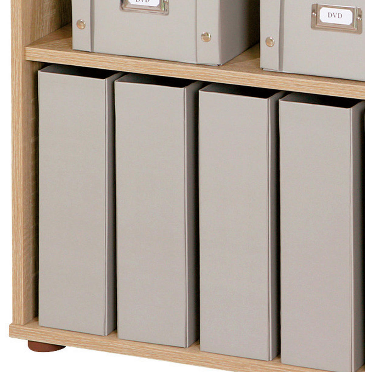 REGAL Sonoma Eiche  - Schwarz/Sonoma Eiche, Basics, Holzwerkstoff/Kunststoff (60/75/30cm) - MID.YOU