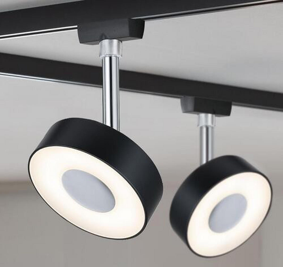 SCHIENENSYSTEM-STRAHLER Urail 9,8/14,7/5,0 cm   - Design (9,8/14,7/5,0cm) - Paulmann