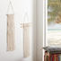 MAKRAMEE-WANDBEHANG Textil - Beige, Basics, Textil (25/74cm)