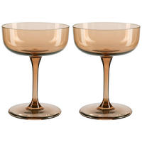 SEKTGLAS 100 ml 2-teilig  - Braun, Design, Glas (100ml) - like.Villeroy & Boch