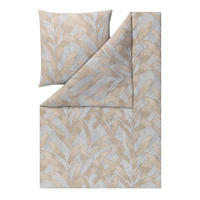 BETTWÄSCHE Pera Flanell 155/220 cm  - Grau, Design, Textil (155/220cm) - Estella