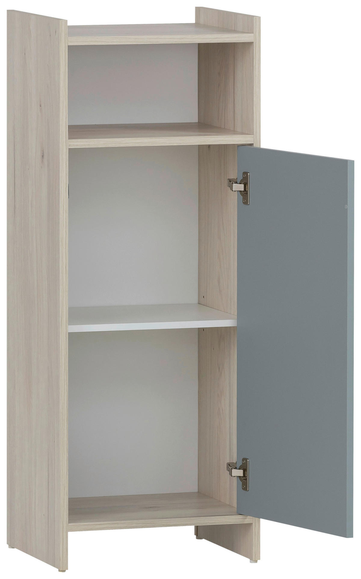 HIGHBOARD Lindholm  in 40,2/104/33 cm  - Pastellblau/Eichefarben, KONVENTIONELL, Holzwerkstoff/Metall (40,2/104/33cm) - Stylife