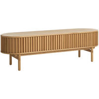 TV-BÄNK  i 160/48/45 cm  - ekfärgad, Design, trämaterial/trä (160/48/45cm) - Niels Andersson