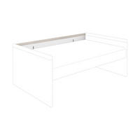 BETTSEITEN  - Eichefarben/Weiß, Basics (200/18/2,2cm) - Paidi