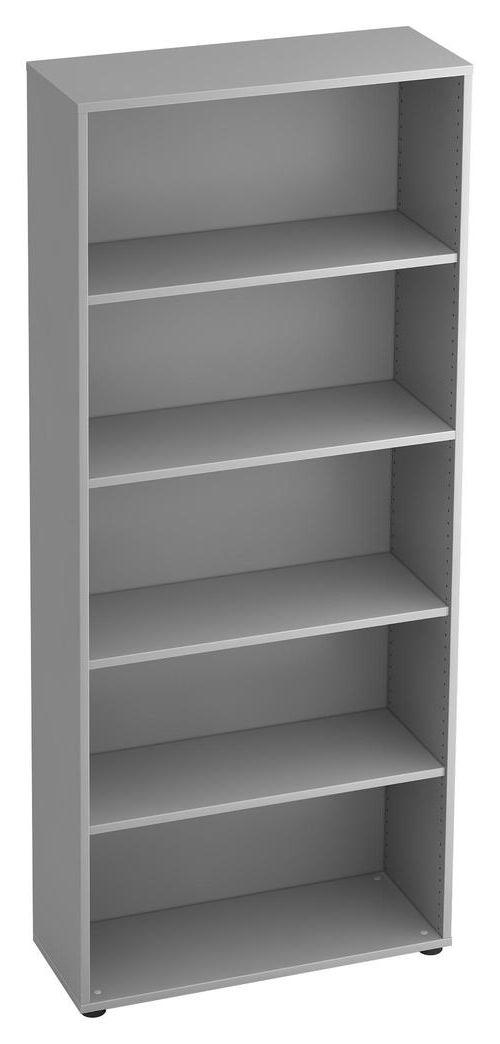 AKTENSCHRANK 80/188/33 cm  - Grau, KONVENTIONELL, Holzwerkstoff (80/188/33cm) - Venda