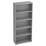 AKTENSCHRANK 80/188/33 cm  - Grau, KONVENTIONELL, Holzwerkstoff (80/188/33cm) - Venda