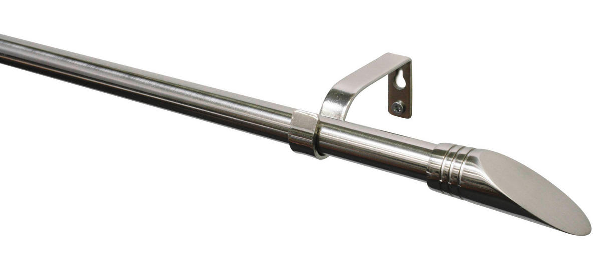 KARNIŠA VODILICA boja nerđajućeg čelika, metal - boja nerđajućeg čelika, Konvencionalno, metal (120/210cm) - Gardinia