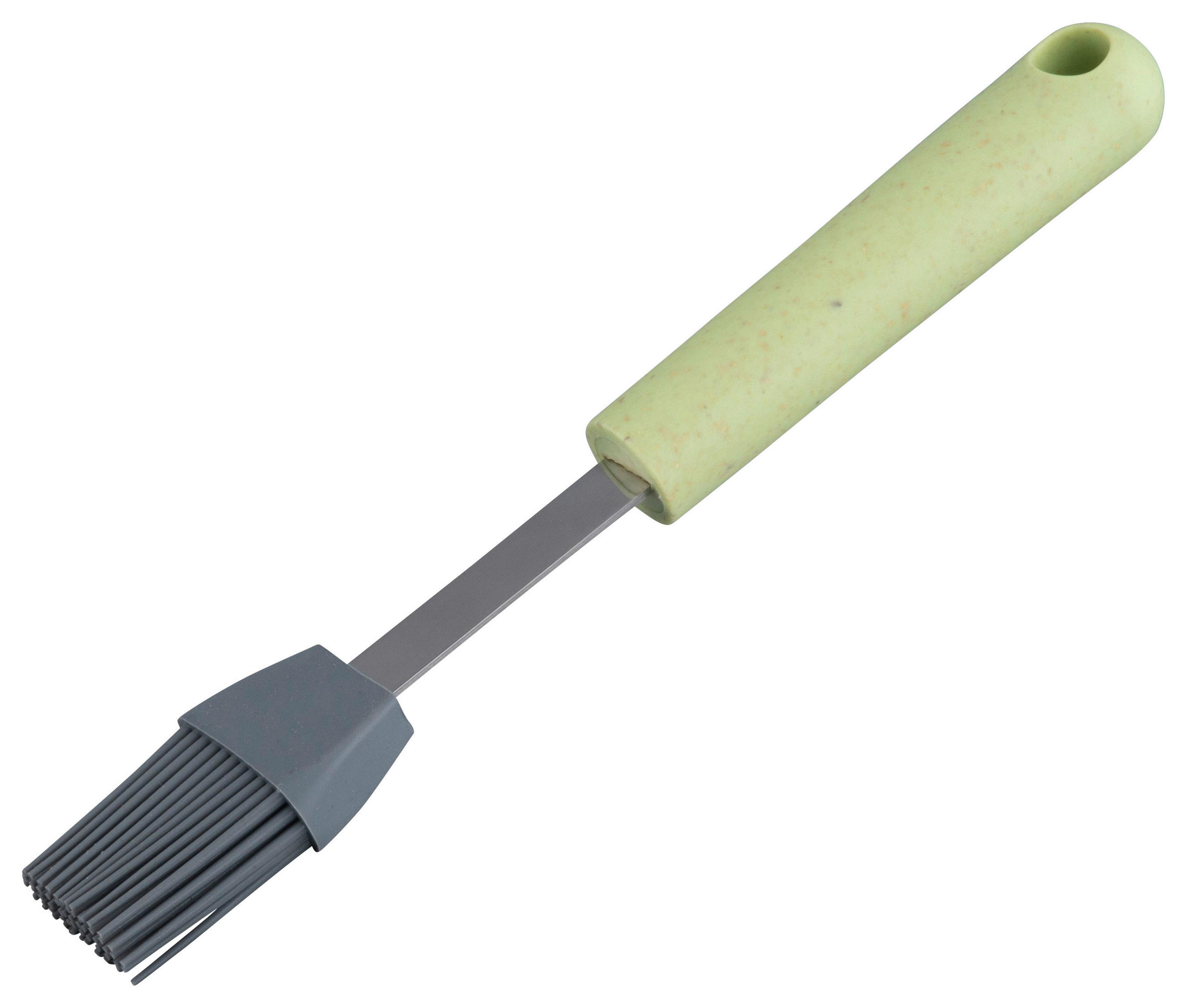 BACKPINSEL - Edelstahlfarben/Grau, Basics, Kunststoff/Metall (28,5cm) - Homeware Profession.