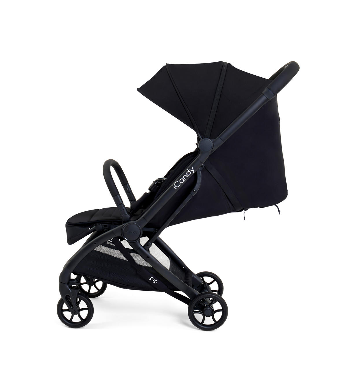 KIŠOBRAN KOLICA  PIP  - crna, Basics, tekstil/metal (104.5/44/67cm) - ICANDY