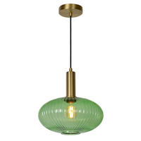 HÄNGELEUCHTE 30/150 cm  - Grün, Design, Glas (30/150cm) - Lucide