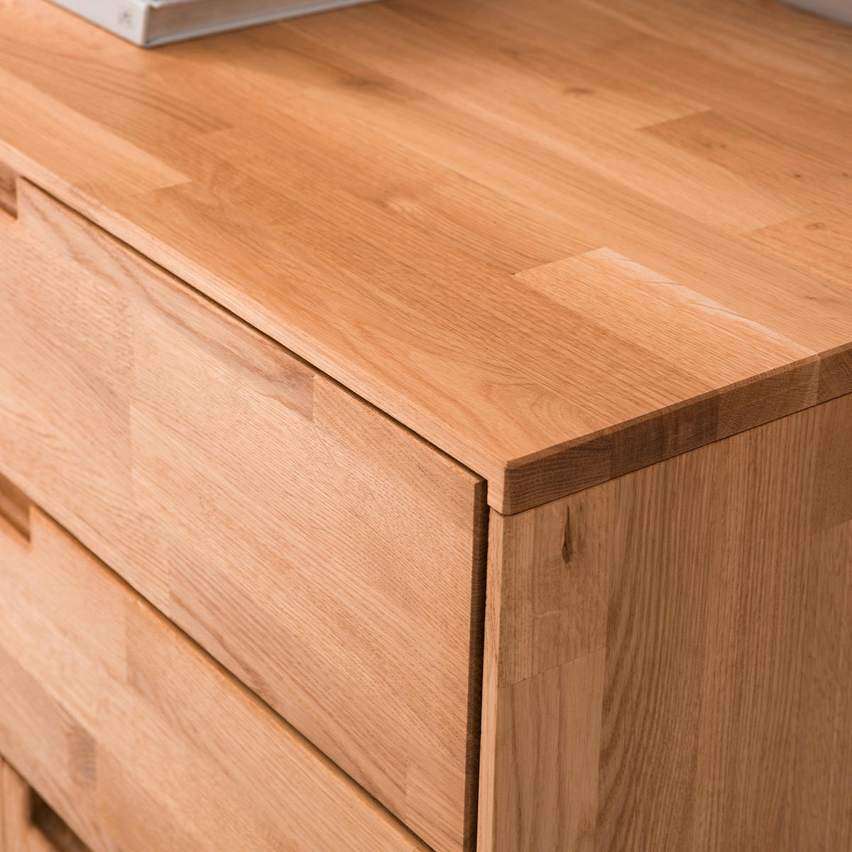 HIGHBOARD Wildeiche  80/115,1/40 cm  - Wildeiche, Natur, Holz (80/115,1/40cm) - home24