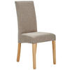 STUHL in Holz, Textil Taupe, Eichefarben  - Taupe/Eichefarben, LIFESTYLE, Holz/Textil (42/95/57cm) - Carryhome