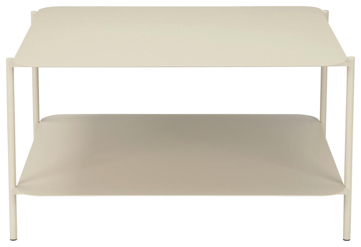 COUCHTISCH 73,4/70/40 cm quadratisch Kaschmir  - Kaschmir, Design, Metall (73,4/70/40cm) - Carryhome
