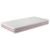 Saltea 90/200 cm  - alb, Basics, textil (90/200cm)