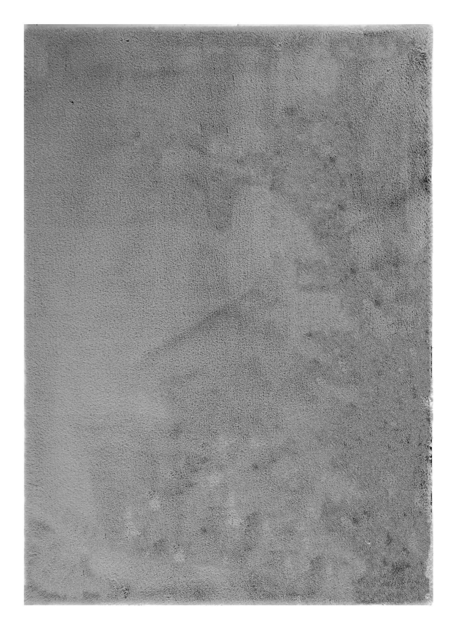 FELLTEPPICH 160/230 cm Olympos Grau  - Grau, KONVENTIONELL, Kunststoff/Textil (160/230cm) - Novel