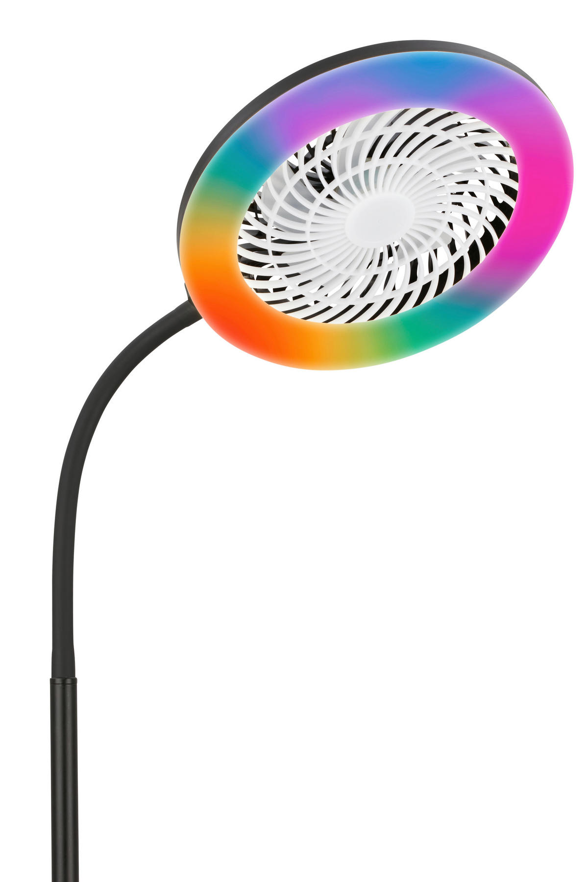 STOJANOVÝ VENTILÁTOR - čierna, Design, kov/plast (28/1850cm)