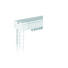 VERTIKALSCHIENE 200 cm - Weiß, Basics, Metall (200cm) - Homeware VERTIKALSCHIENE 200 cm - Weiß, Basics, Metall (200cm) - Homeware