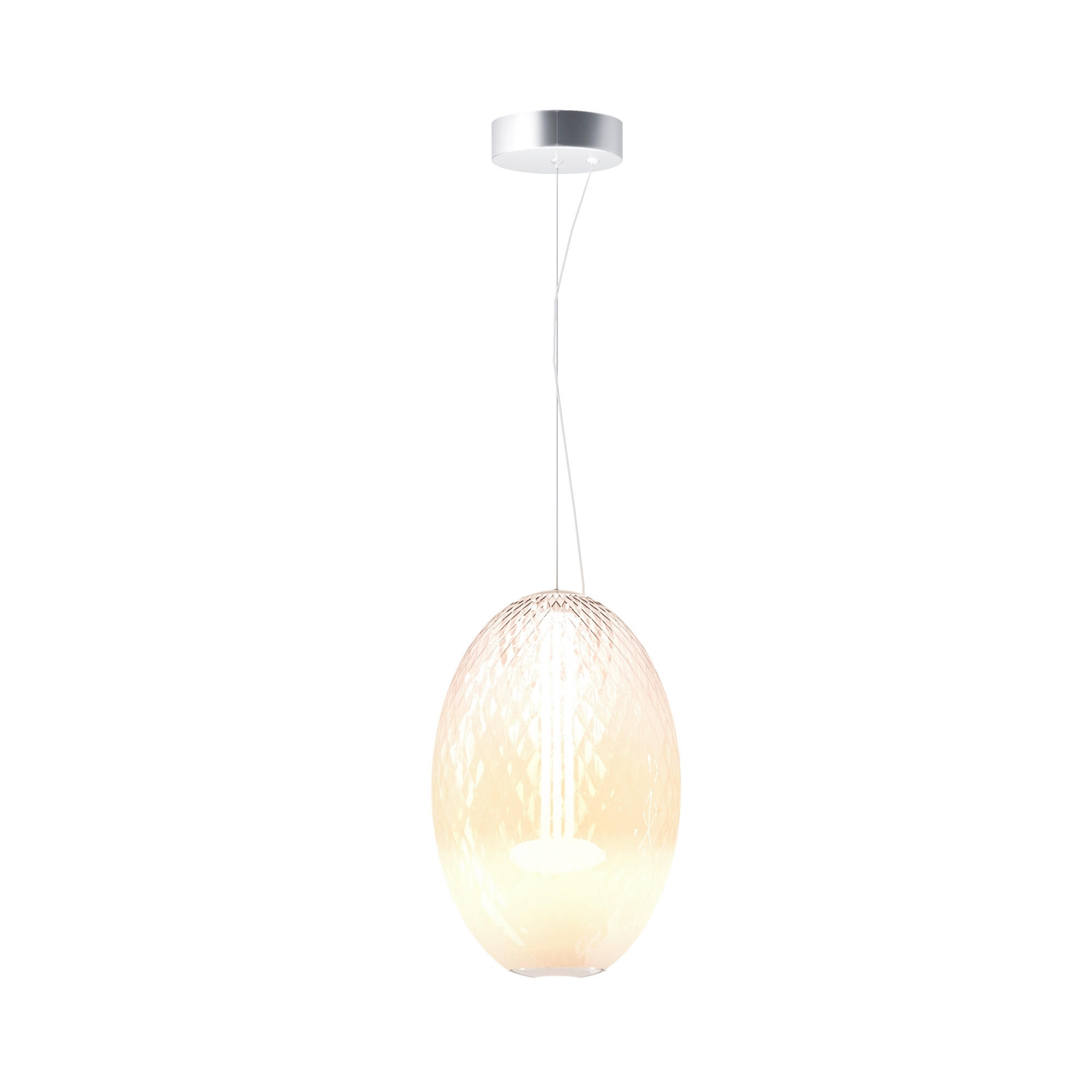 PENDELLEUCHTE Bruma 25/345 cm  - Chromfarben, Design, Metall (25/345cm) - MAYTONI