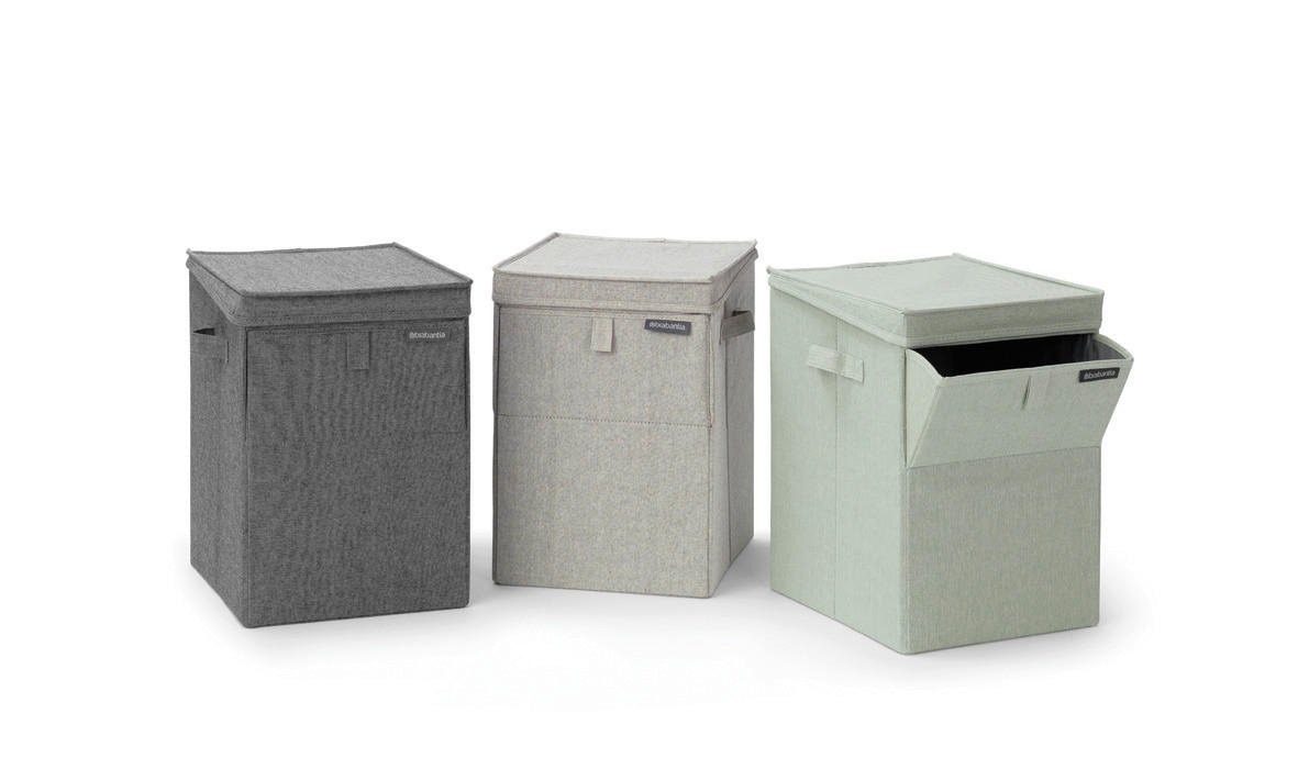 WÄSCHETONNE - Grün, Basics, Textil (32/44.5/37cm) - Brabantia