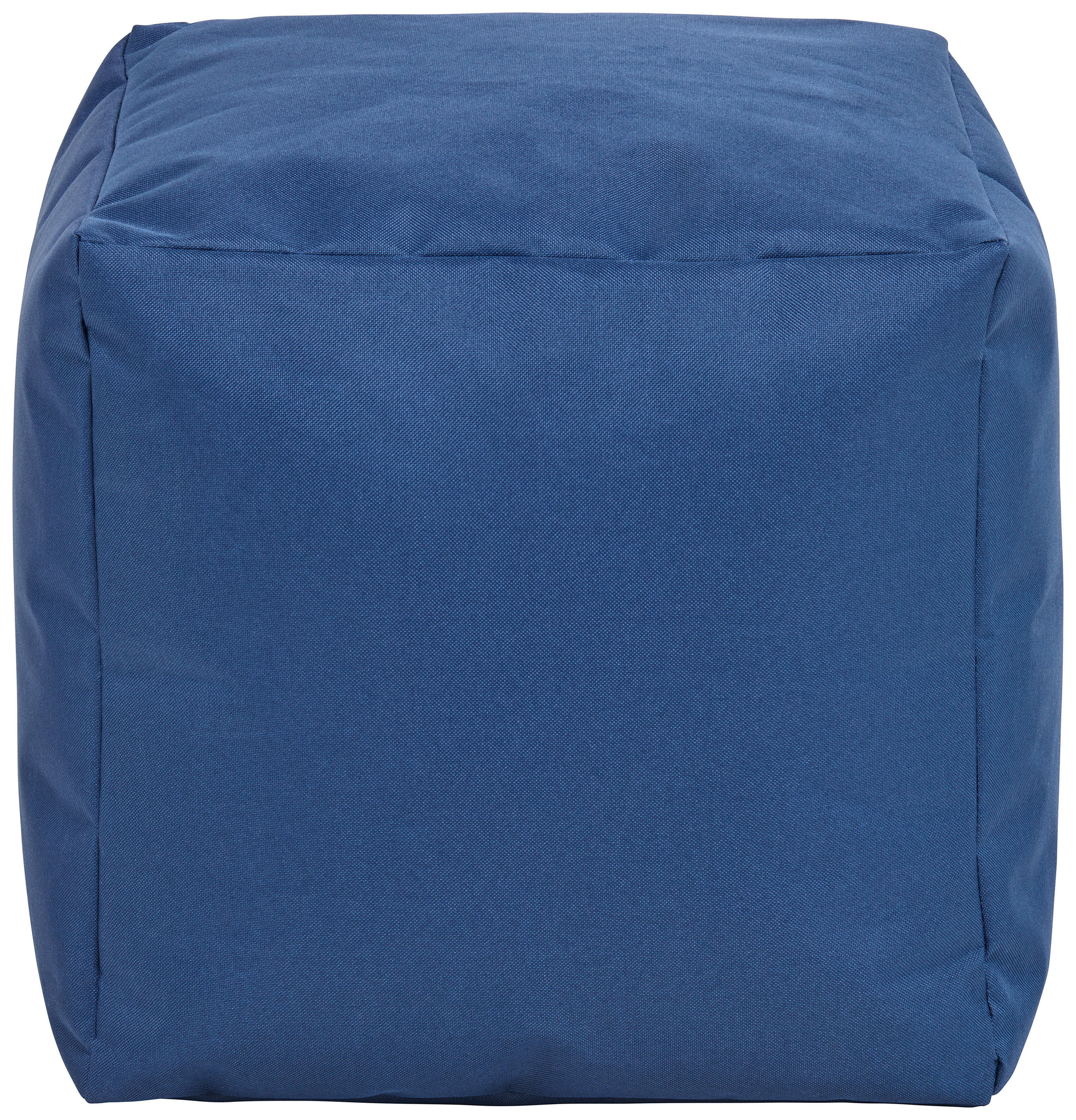 HOCKER in Textil Blau  - Blau, Design, Textil (40/40/40cm) - Boxxx