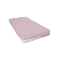 SPANNLEINTUCH 100/200 cm Frottee  - Mauve, Basics, Textil (100/200cm)