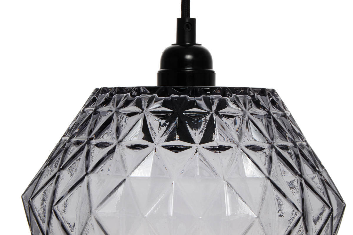 HÄNGELEUCHTE  20/27/20 cm   - Grau, Trend, Glas (20/27/20cm) - Kayoom