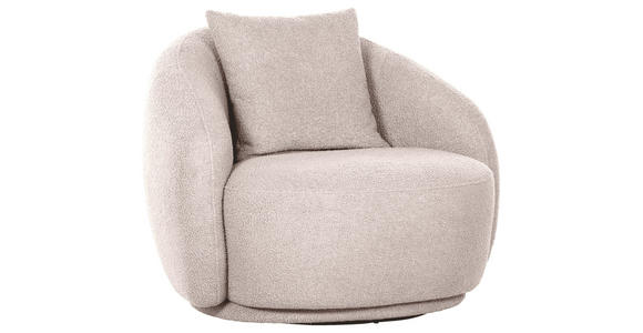 COCKTAILSESSEL - Schwarz/Rosa, LIFESTYLE, Textil/Metall (101/79/96cm) - Xora