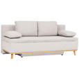 SCHLAFSOFA  in Webstoff Naturfarben  - Naturfarben, KONVENTIONELL, Holz/Textil (203/95/96cm) - Venda
