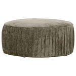 HOCKER in Textil Taupe  - Taupe/Schwarz, Design, Kunststoff/Textil (75/38/75cm) - Landscape