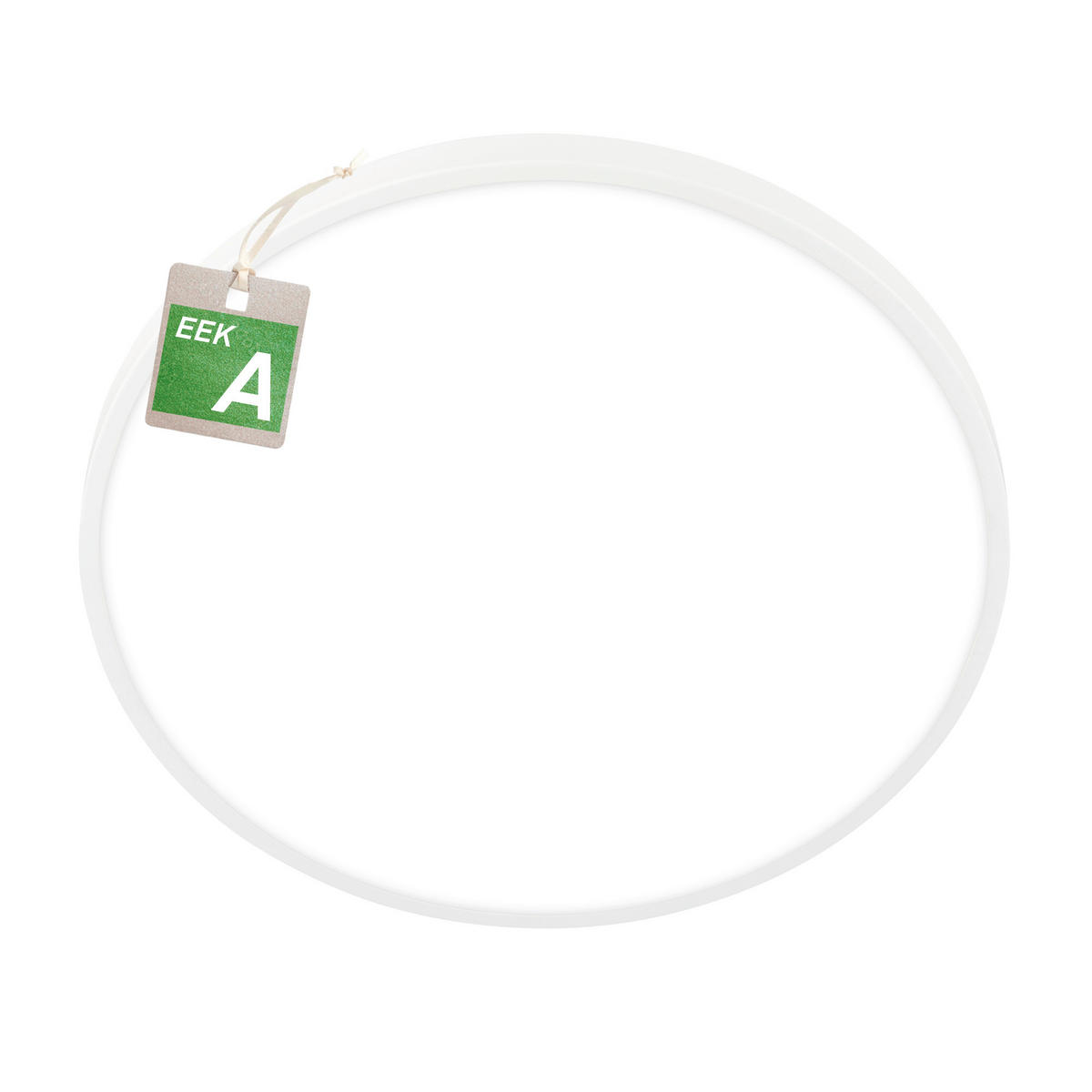 LED-DECKENLEUCHTE Kaida 38/6,5 cm   - Weiß, Basics, Kunststoff/Metall (38/6,5cm)