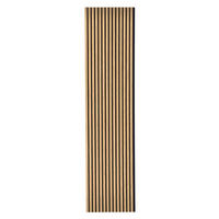 AKUSTIKPANEEL Gerecon  furniert 57.25/1.9/240 cm  - Eichefarben, KONVENTIONELL, Holzwerkstoff/Textil (57.25/1.9/240cm)