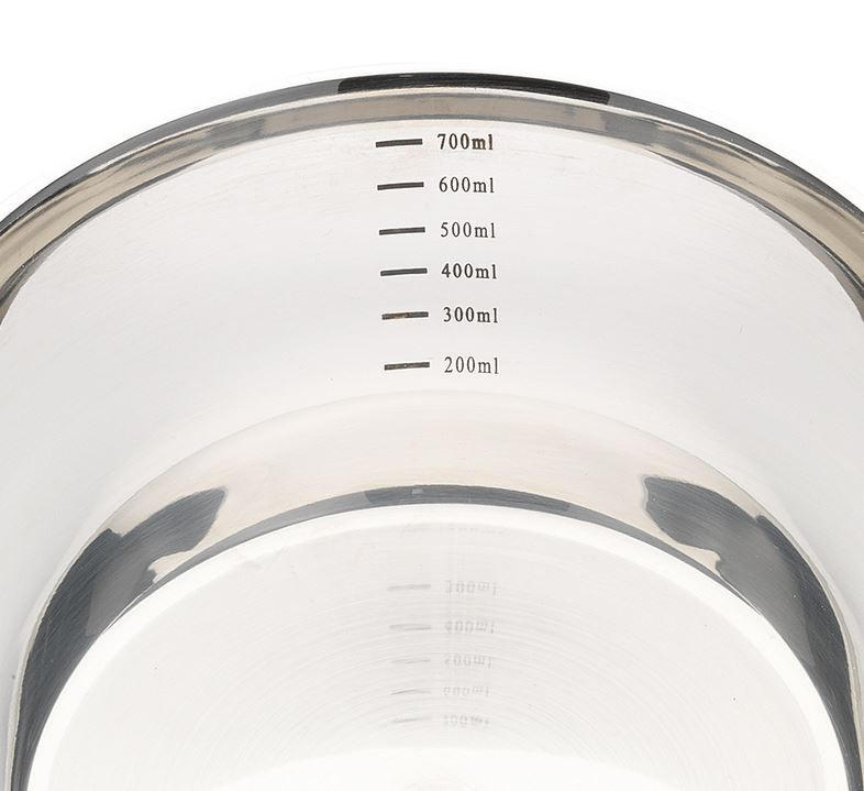STIELKASSEROLLE CAPRI 0,7 L  - Edelstahlfarben, Basics, Metall (11/8,2cm) - KÜCHENPROFI